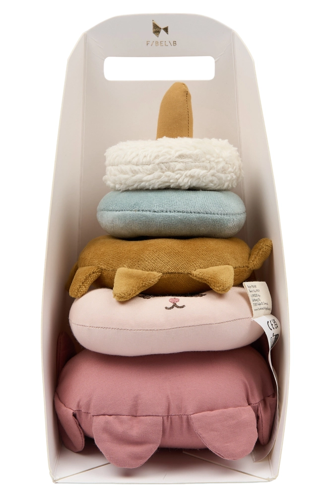 Fabric Stack Tower - Bunny