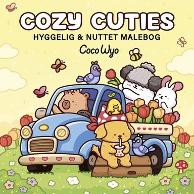 D1 Malebog: Cozy Cuties - Cozy Coloring