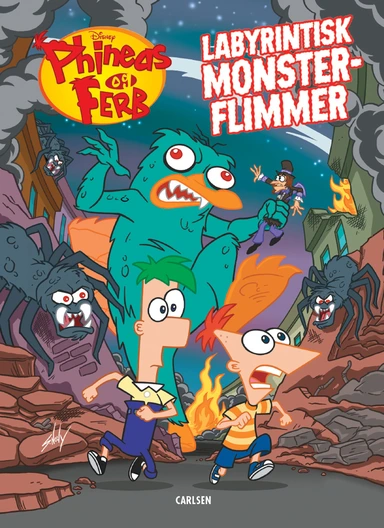 Phineas og Ferb: Labyrintisk monsterflimmer - graphic novel