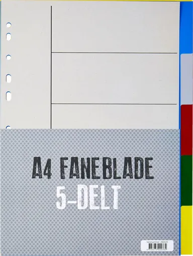 D2 Faneblade Relief 5-delt plast