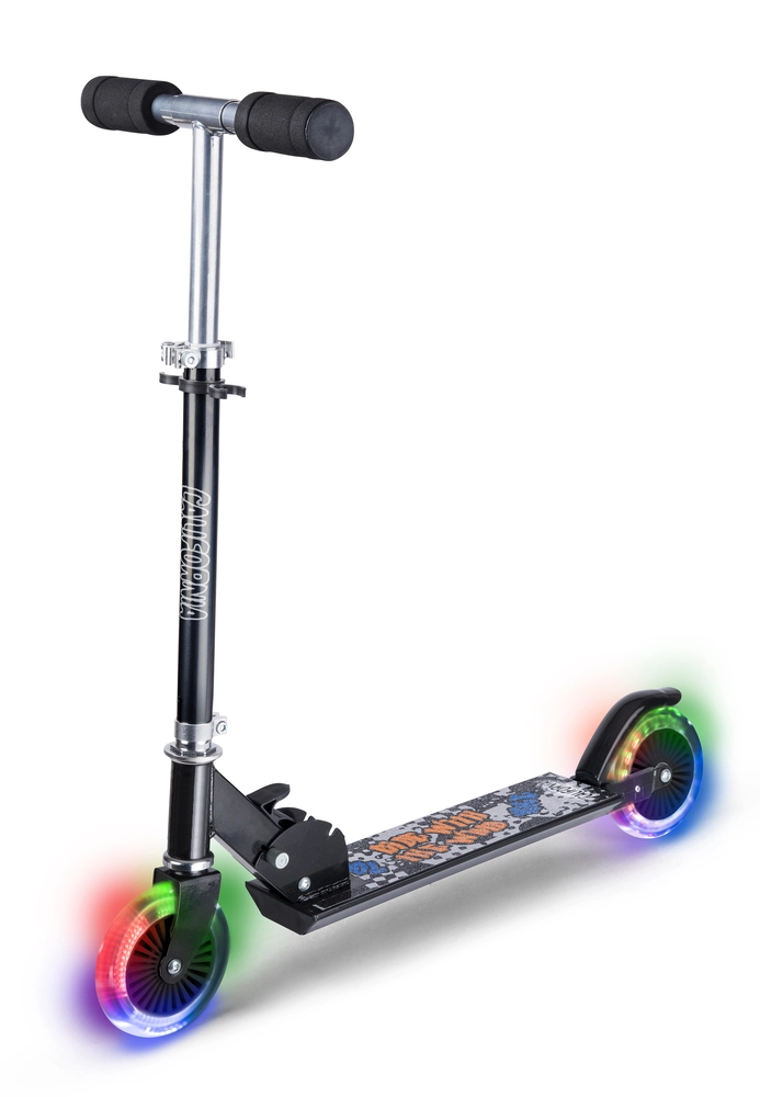 D2 Løbehjul med lys sort