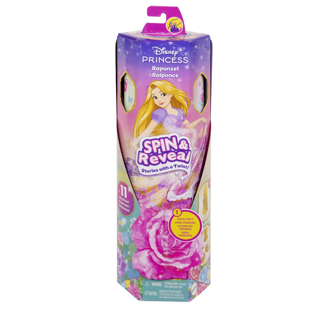 D2 Disney Princess Spin & Reveal Rapunzel