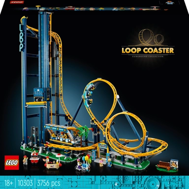 D2 10303 LEGO Icons Rutsjebane med loop