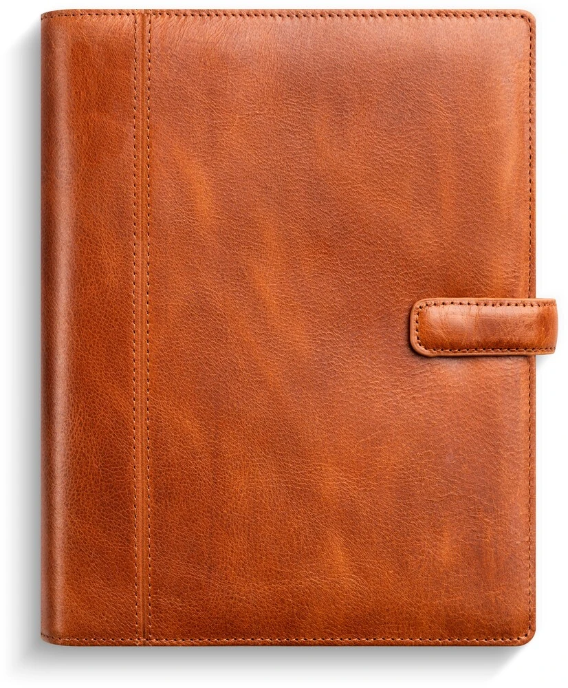 D2 Kalender system 2026 uge a5 mappe i skind