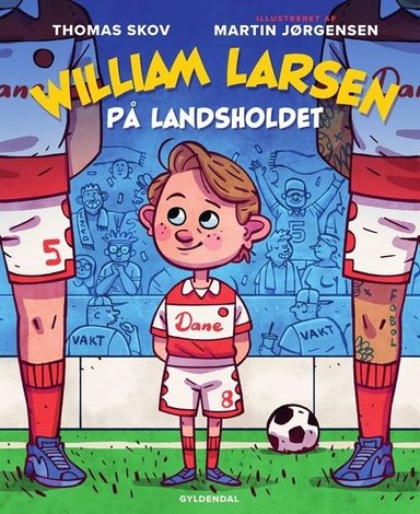 William Larsen på landsholdet
