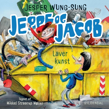 Jeppe og Jacob laver kunst