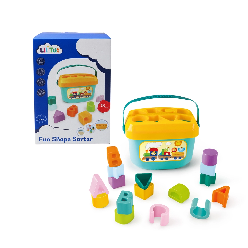 D2 Lil'Tot Barnets Første Klodser Putteboks