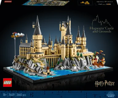 D2 76419 LEGO Harry Potter™ Hogwarts-Slottet og omgivelser