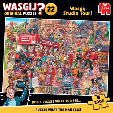 D1 PUSLESPIL WASGIJ ORIGINAL 22 STUDIO TOUR! 1000 BRIKKER