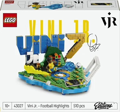 LEGO Editions Football 43027 Vini Jr. – fodboldhøjdepunkter
