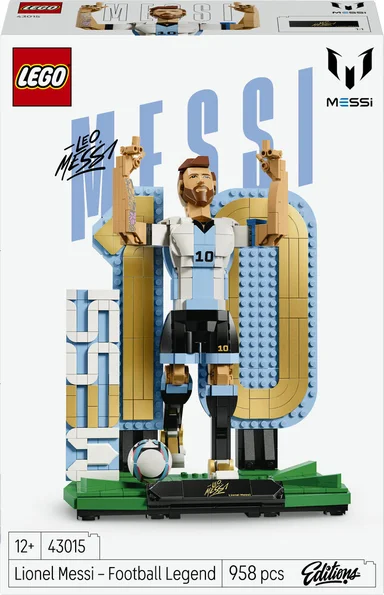 LEGO Editions Football 43015 Lionel Messi – fodboldlegende