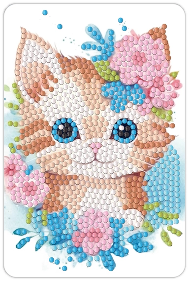 Diamond Art Kat 10X15Cm
