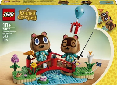 LEGO Animal Crossing 77059 En sjov dag med Timmy og Tommy