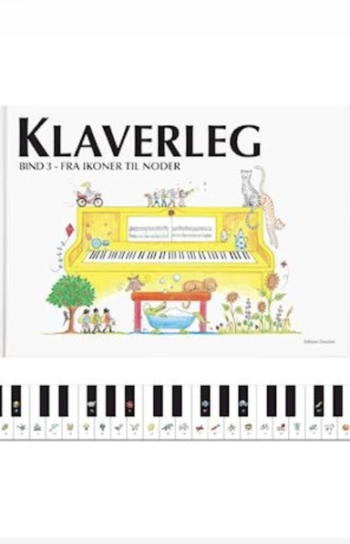 Klaverleg bind 3 - fra ikoner til noder (gul)