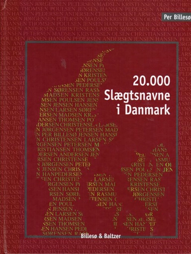 20000 slægtsnavne i Danmark