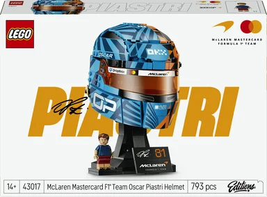 LEGO Editions Formula 1 43017 McLaren Mastercard F1® Team Oscar Piastri-hjelm