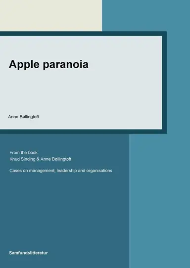 Apple Paranoia