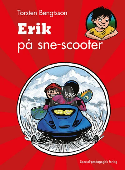 Erik På Sne-scooter