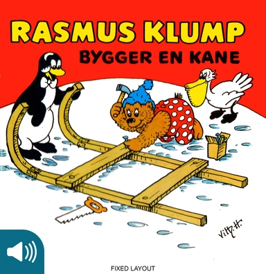 Rasmus Klump bygger en kane