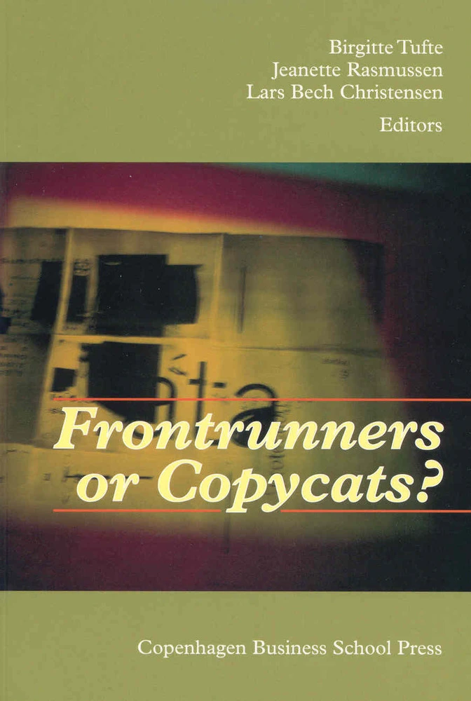Frontrunners or copycats?