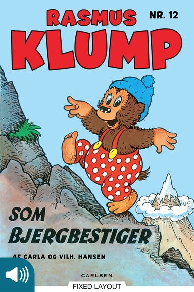 Rasmus Klump som bjergbestiger