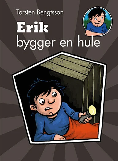 Erik bygger en hule