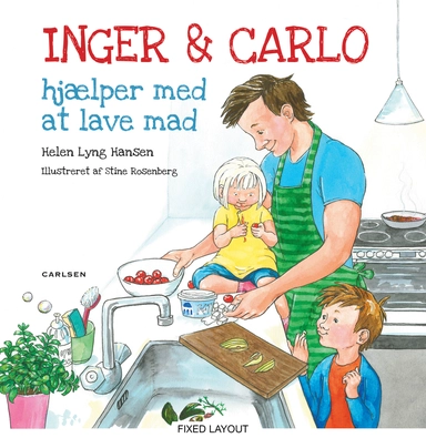 Inger & Carlo hjælper med at lave mad