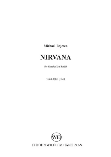 Nirvana (SATB)
