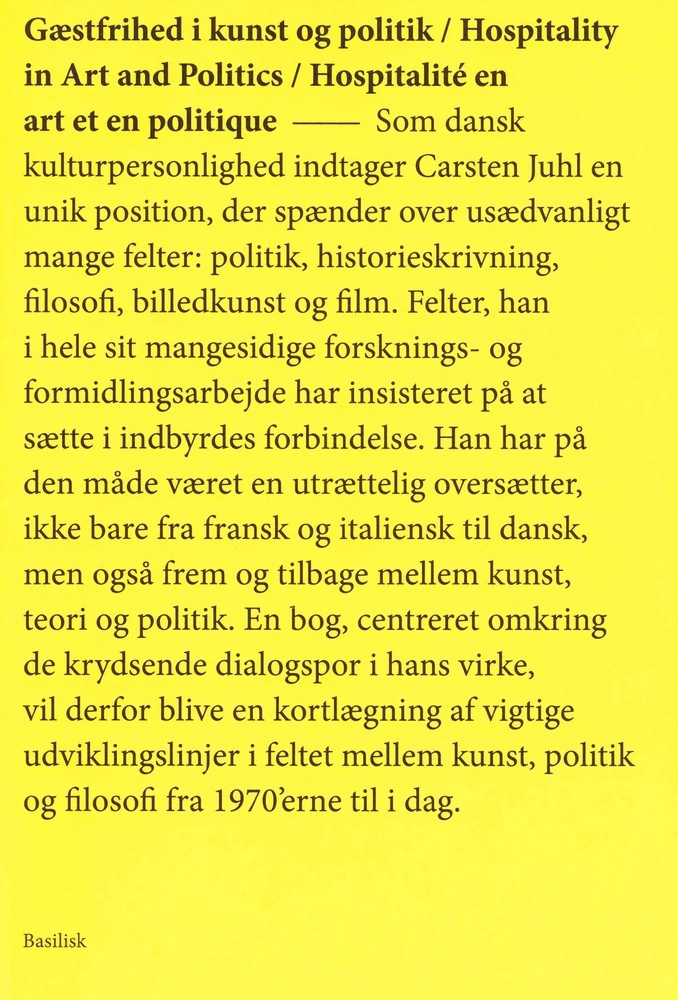 Billede af Gæstfrihed i kunst og politik