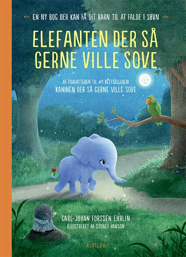 Elefanten der så gerne ville sove. En ny bog der kan få dit barn til at falde i søvn