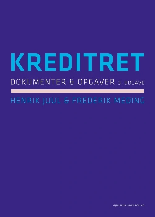 Kreditret - dokumenter og opgaver