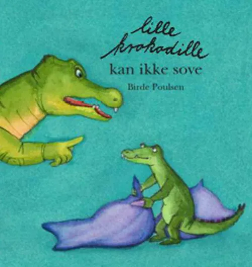 Billede af Lille Krokodille kan ikke sove