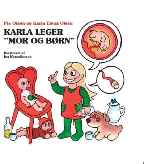 Billede af Karla leger