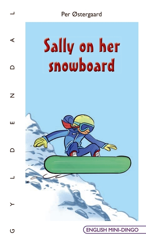 Billede af Sally on her snowboard