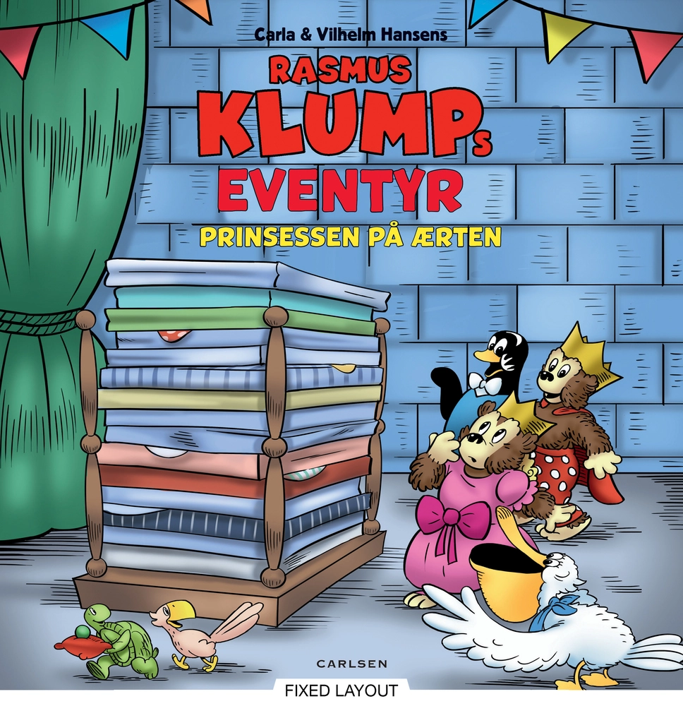 Carla & Vilhelm Hansens Rasmus Klumps eventyr - Prinsessen på ærten