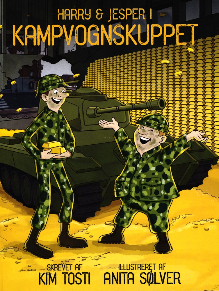 Billede af Harry og Jesper i Kampvognskuppet