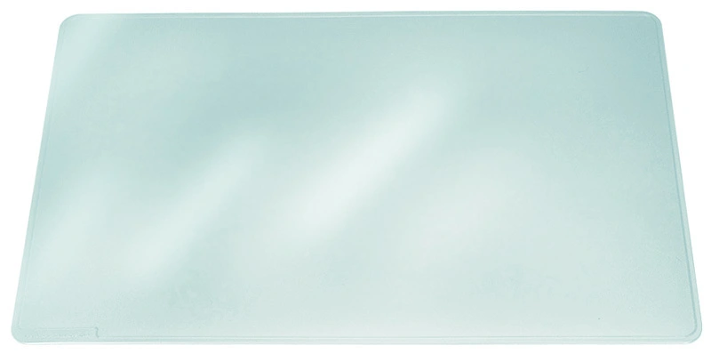 5: Skriveunderlag Duraglas 40x53 cm PP mat transparent