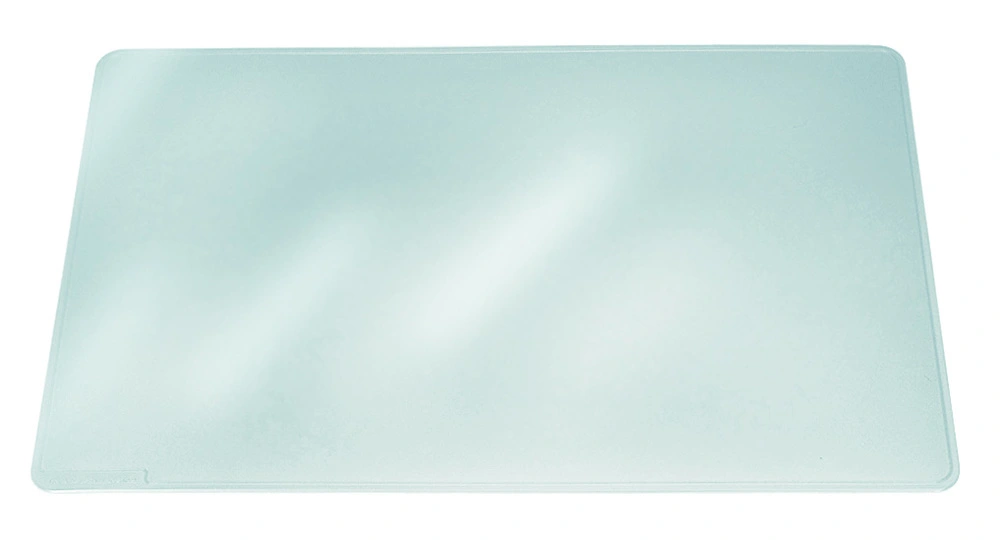9: Skriveunderlag Duraglas 50x65 cm PP mat transparent