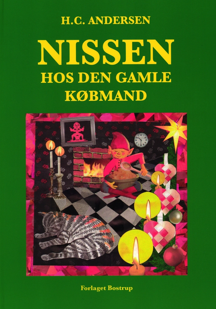 Billede af Nissen hos den gamle købmand