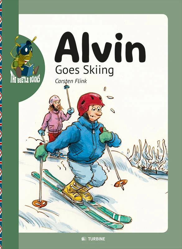 Billede af Alvin goes skiing