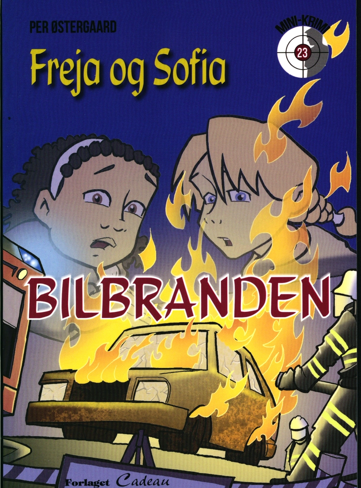 Billede af Freja og Sofia - bilbranden