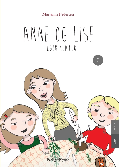 Billede af Anne og Lise - leger med ler