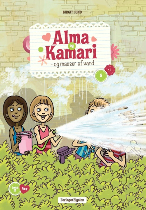 Billede af Alma og Kamari og masser af vand