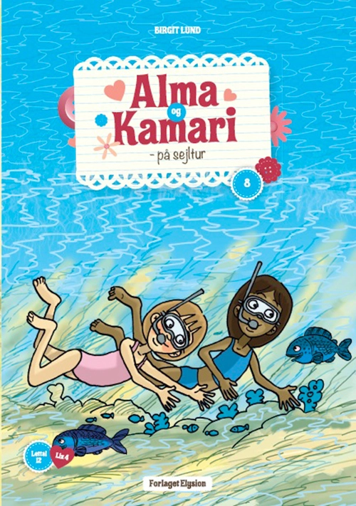 Billede af Alma og Kamari på sejltur