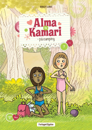 Alma og Kamari - på camping