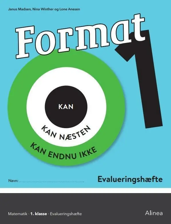Billede af Format 1, Evalueringshæfte