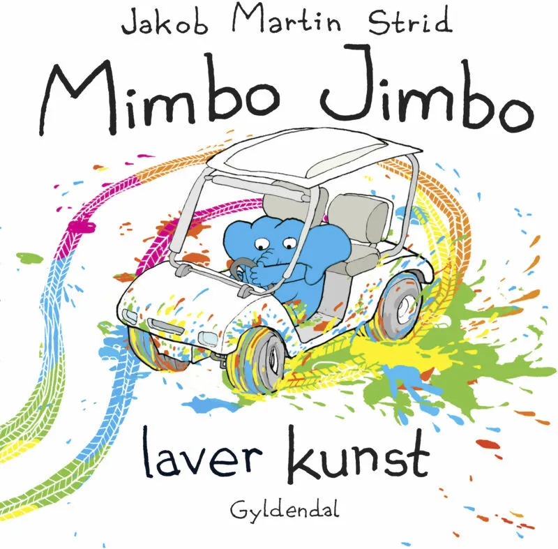 Billede af Mimbo Jimbo laver kunst