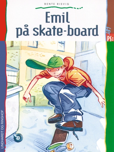 Emil på skate-board