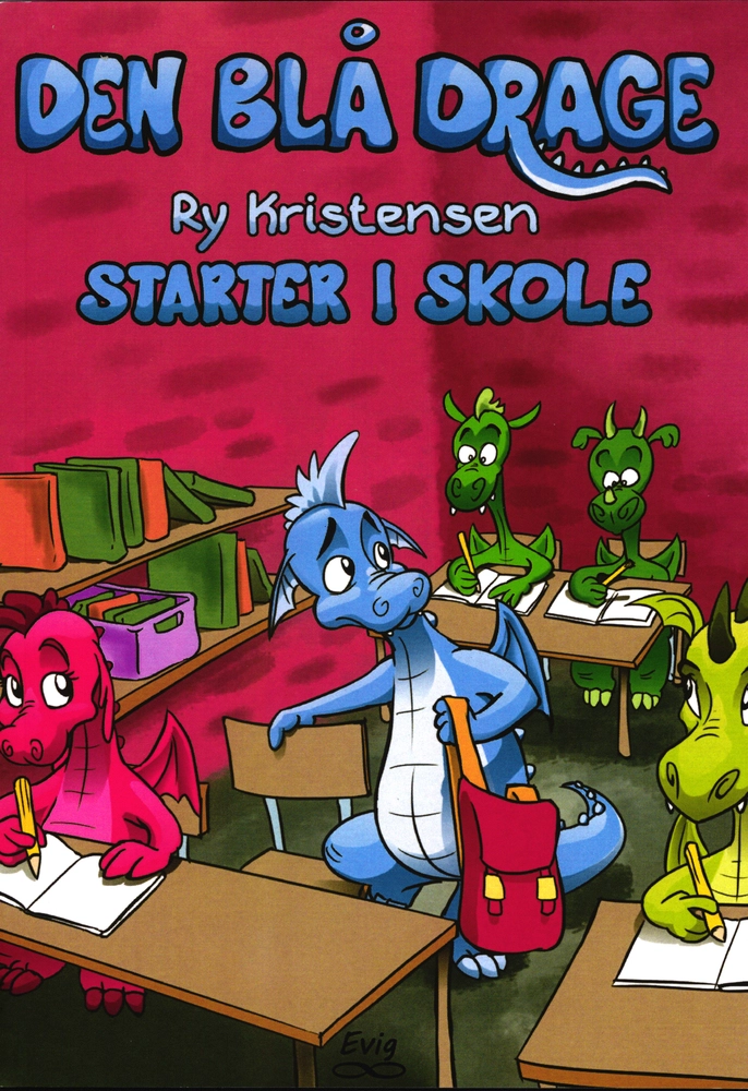 Billede af Den blå drage 2 - starter i skole