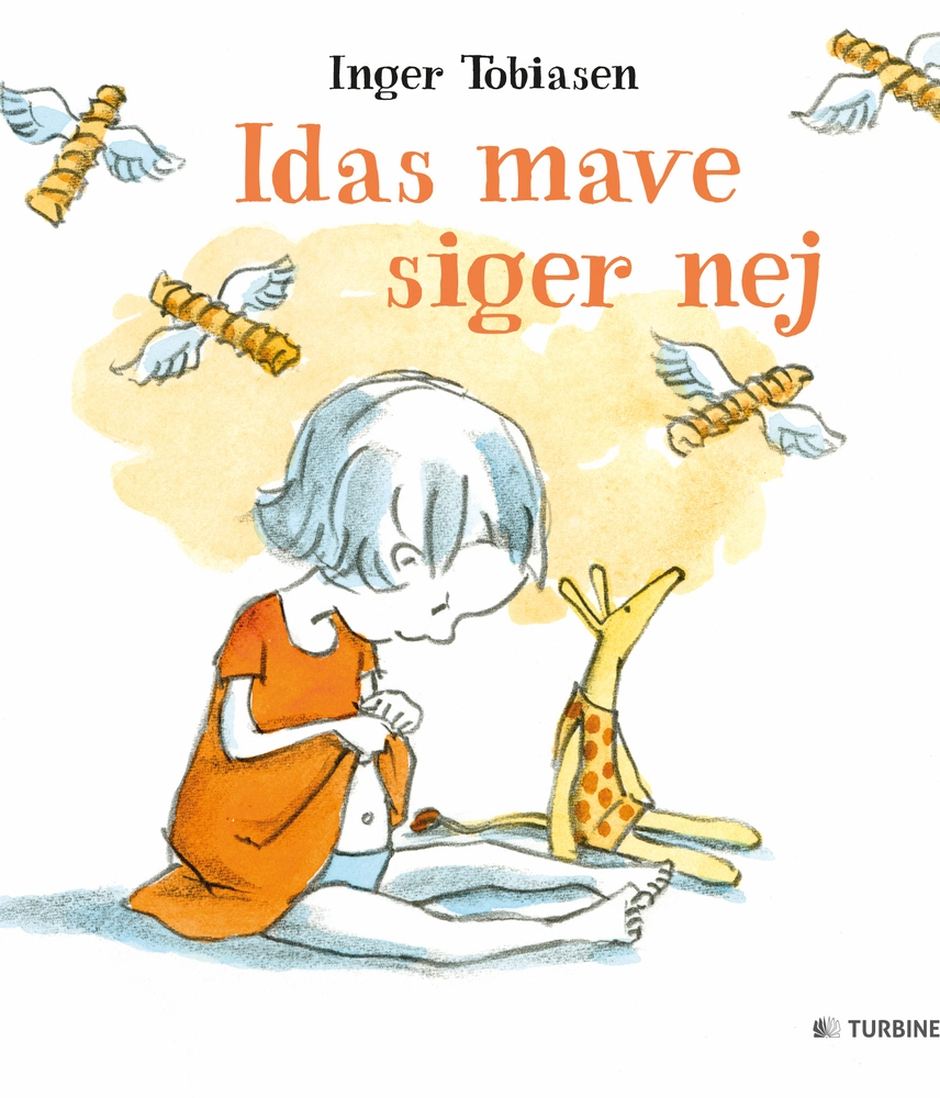 Billede af Idas mave siger nej